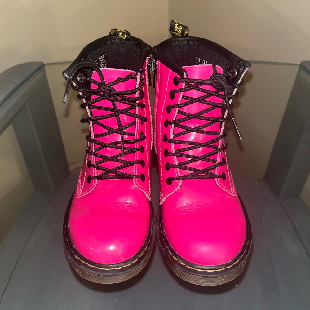 Bright Pink Doc Martens